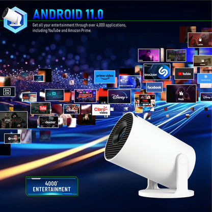 HY300 Pro Projeksiyon 4K 720P Premium Projeksiyon
